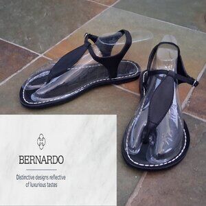 New Bernardo Black Sandal